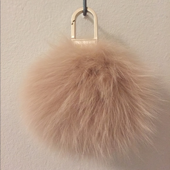Yves Salomon Accessories - Yves Salomon Fox Fur Keychain